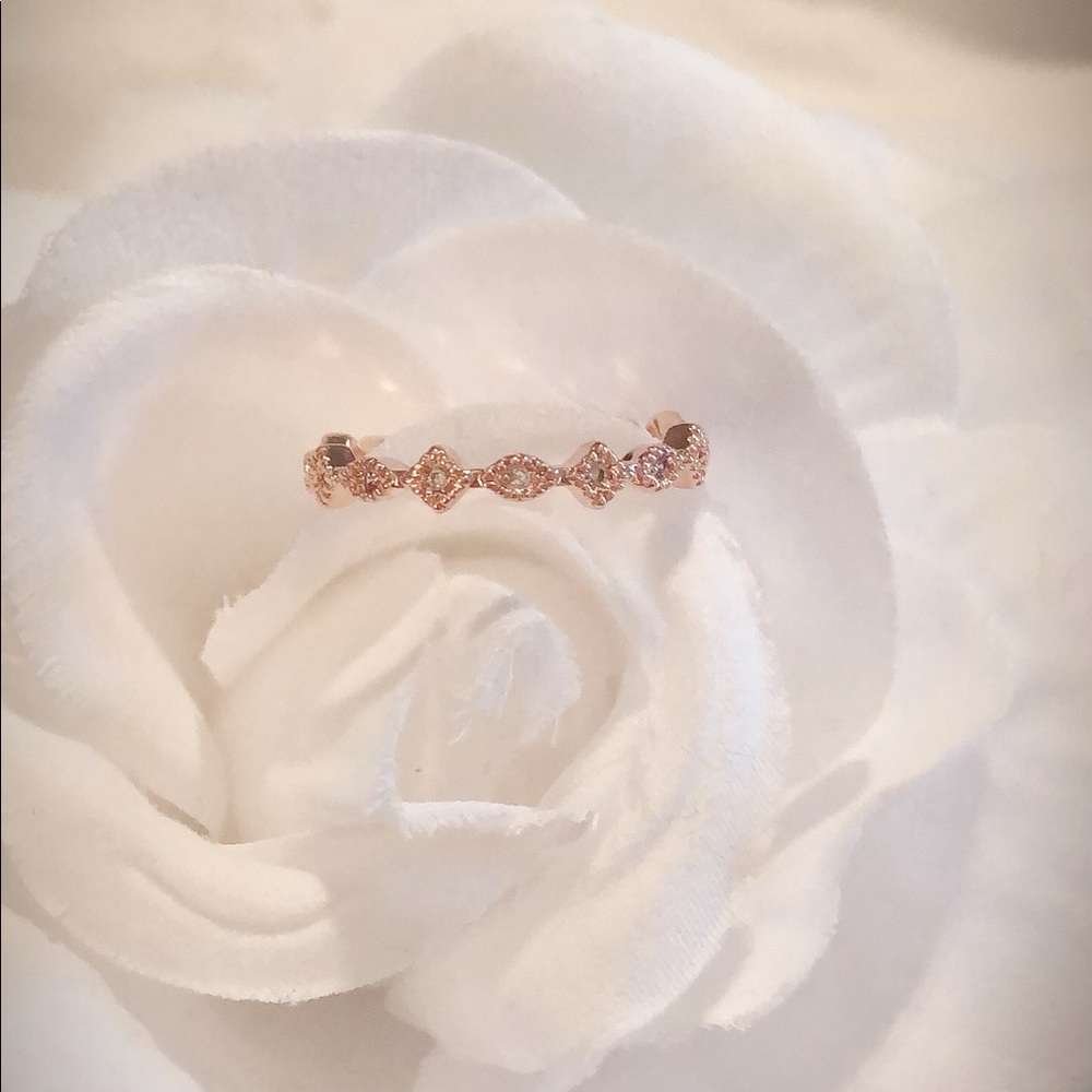 5/$50 Stackable Rose Gold Ring - Picture 6 of 7